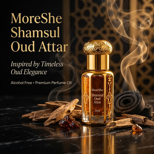 Moreshe shamsul oud attar roll - shamsul,