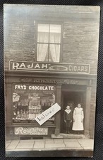 c1912 Leeds Whingate Area A Thornton Confectioner Shop Front RP Postcard