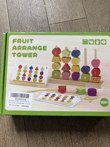 Montessori wooden toys for 2 - wooden,