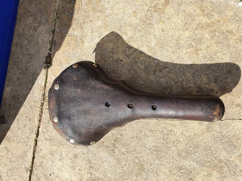 Old brooks wrights - old, saddle
