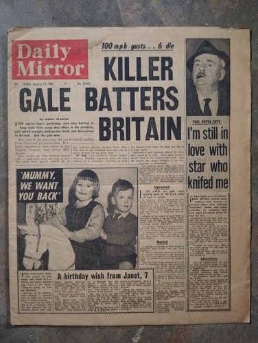 Newspapers 1962 back issues