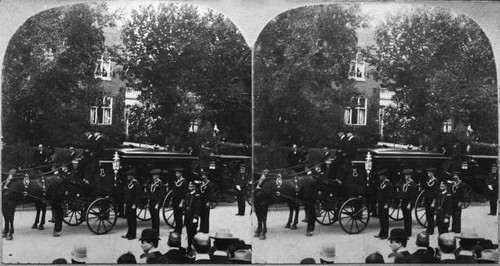 The funeral hearse carrying - funeral,