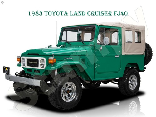 1983 toyota land cruiser fj40 - toyota,