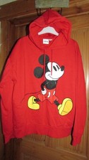 Mickey Mouse red hoodie size