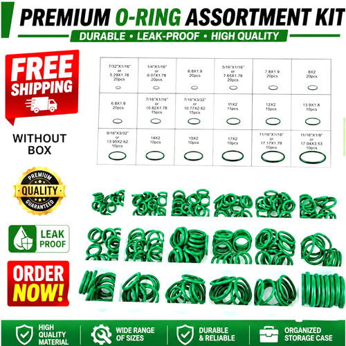 270pcs hnbr r134a - r134a, a/c
