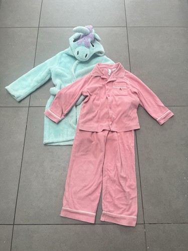 Girls dressing gown pjs age - &,