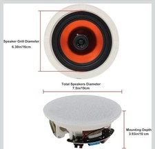 Herdio 6.5" 4 PCS 150 Watts