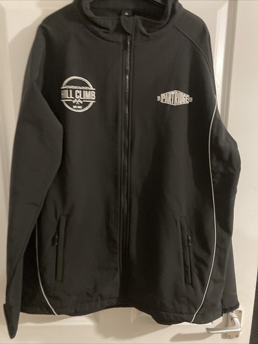 Black soft shell jacket - shell,