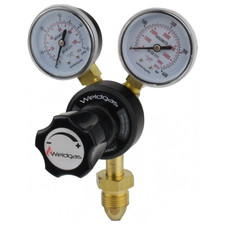 argon Co2 mix regulator single stage two gauge inert gas mig welding