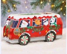 Christmas Camper Van Shortbread Biscuit Tin 320g Stocking Gift