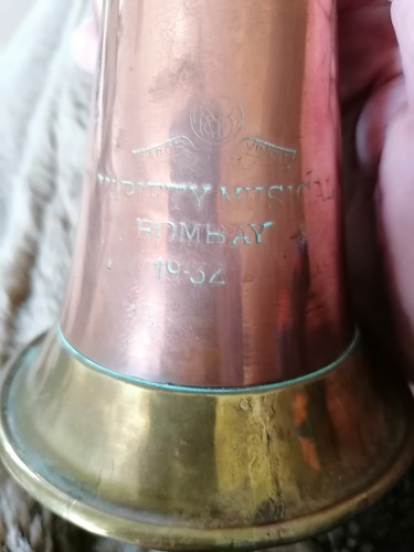 Copper and brass military - and,
