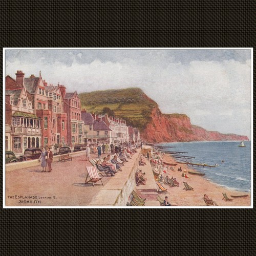 Sidmouth esplanade looking - sidmouth,