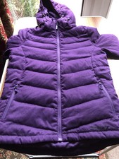 Ladies purple size 10 quilted