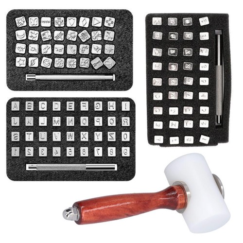 Leather stamps alphabet letter - stamps,