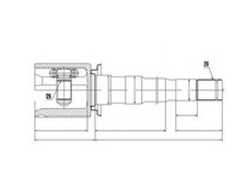 Joint Set, Drive Shaft /