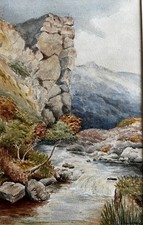 The dewerstone dartmoor - the,