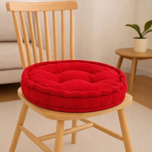 Fleece round booster - fleece, seat