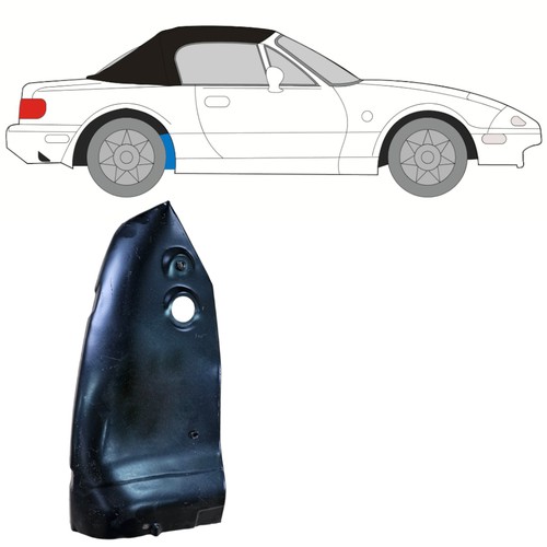 Inner rear wheel arch repair