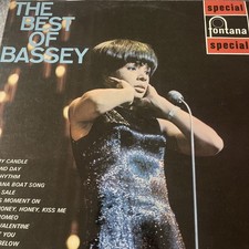 The Best Of Shirley Bassey - UK Fontana SFL 13089 Stereo LP