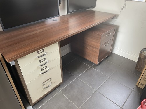 Modern office desk - desk, 160