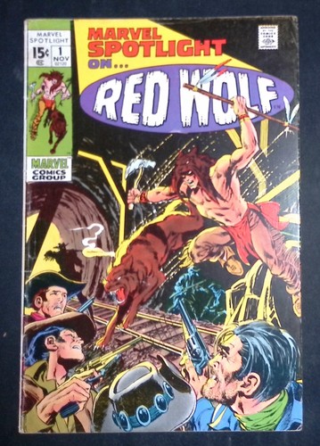 Marvel spotlight red wolf - red,
