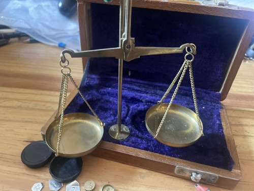 Brass mini scales - brass,