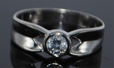 18ct White Gold Solitaire