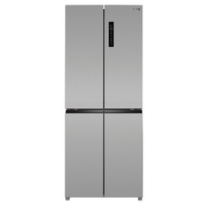 HYE 394L Frost Free American Fridge Freezer 4 Door Slim 70cm Width - Inox Finish