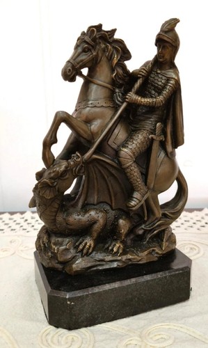 Bronze statue george - bronze, of