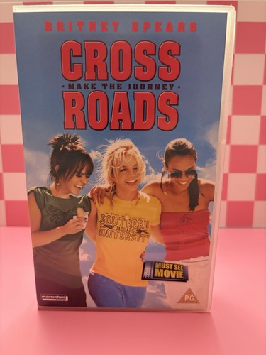 Crossroads vhs video big - video, box
