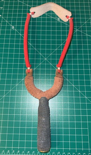 Traditional handmade catapult