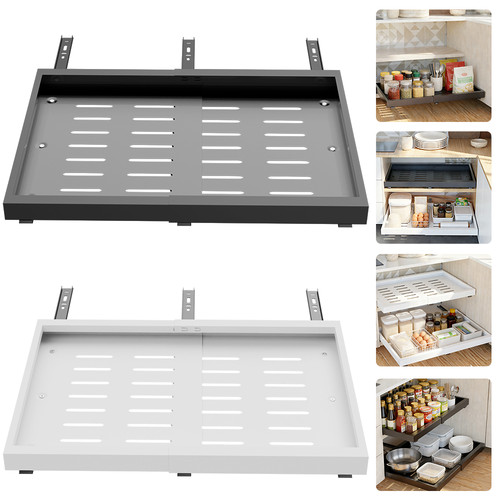 Pull out shelves - out,