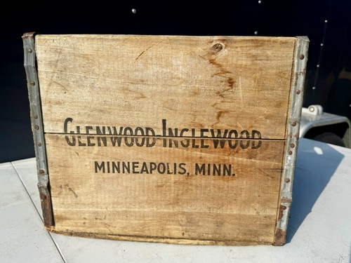 Vintage wood seltzer soda - vintage,