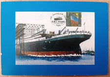 MODERN TITANIC POSTCARD 90th