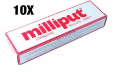 10 x Milliput Standard Yellow