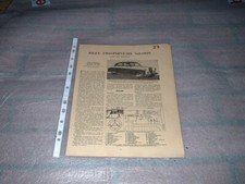 RILEY TWO POINT SIX MOTOR TRADER SERVICE INFORMATION SHEETS. FREE U.K. POST