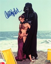 Carrie Fisher autographed 8x10