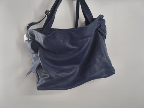 Borse pelle blue - pelle,