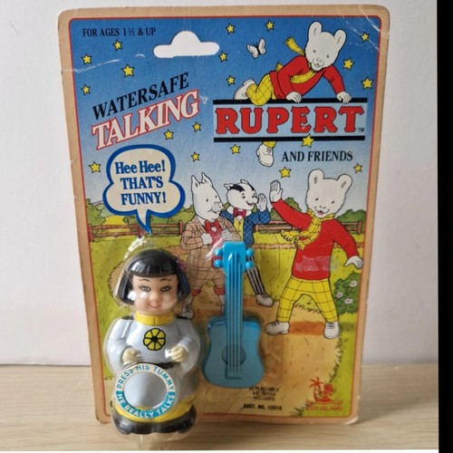 Vtg rupert the - tiger, lily