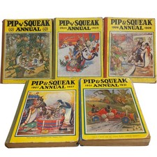 Pip & Squeak Annual Collection 1924-1931 Vintage Comic Books