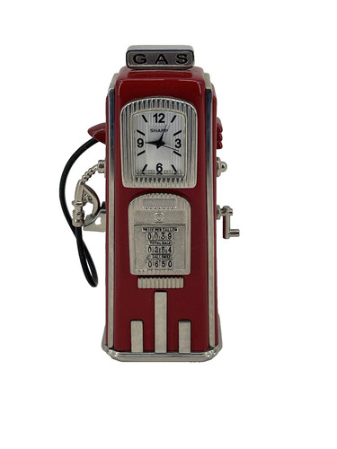 Sharp vintage gas pump quartz - vintage,