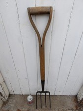 Vintage Bulldog Ladies Border Allotment Garden Fork. Small, Lightweight Y Handle