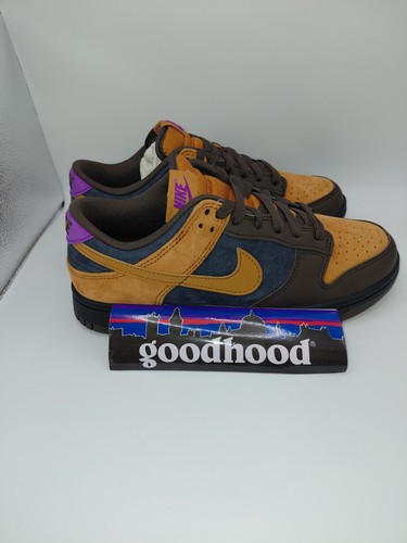 Mens brown dunks low premium - dunks,