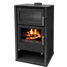 Wood Burning Oven Cooker Stove Modena F11kw MultiFuel Burner