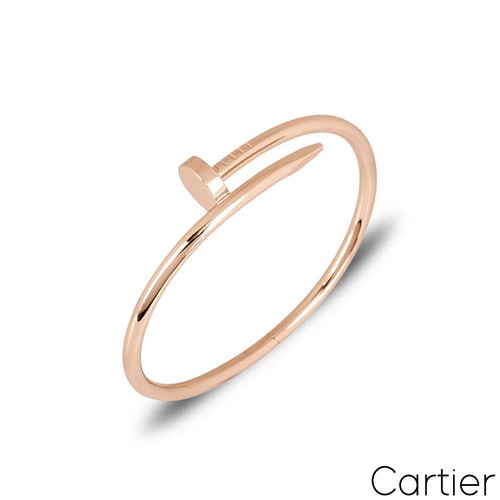 Cartier rose gold juste - rose, un