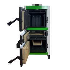 Scheitholzkessel Automatic Wood Gasification Boiler Pyromax 22 To 50 Kw Boiler