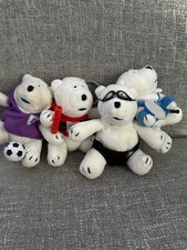 Polar Bear Key Ring Birds Eye All Four The Whole Set