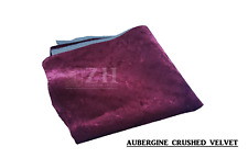 Crushed Velvet Upholstery