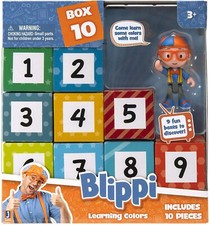 BLIPPI LEARNING COLOURS