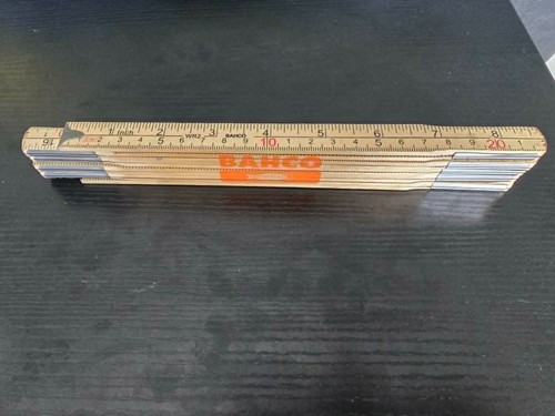 Bahco ruler wooden folding - wooden,